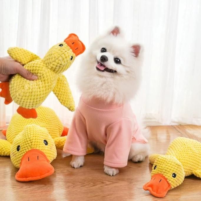 Calming Plush Duck Toy by VALIRO PETS®