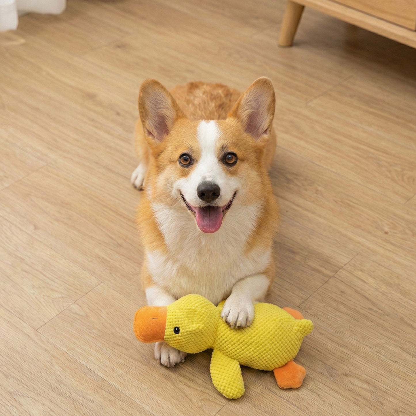 Calming Plush Duck Toy by VALIRO PETS®